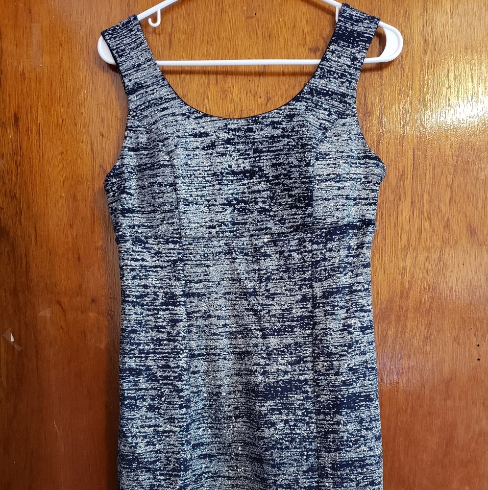 FOREVER21 Blue glitter dress